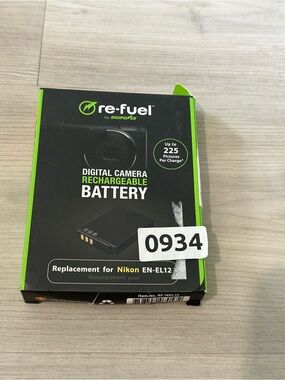 DigiPower Re-Fuel RF-NKL12 Battery for Nikon EN-EL12 New Damaged Box